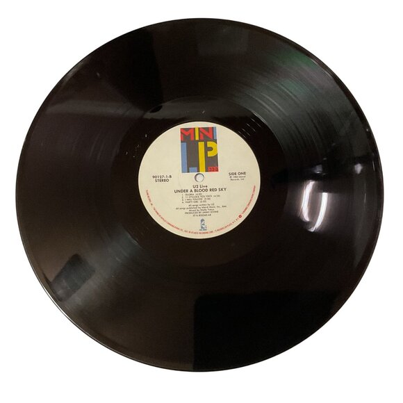 U2 Under A Blood Red Sky Live Album Vinyl Record Mini LP 1983 - Picture 4 of 7